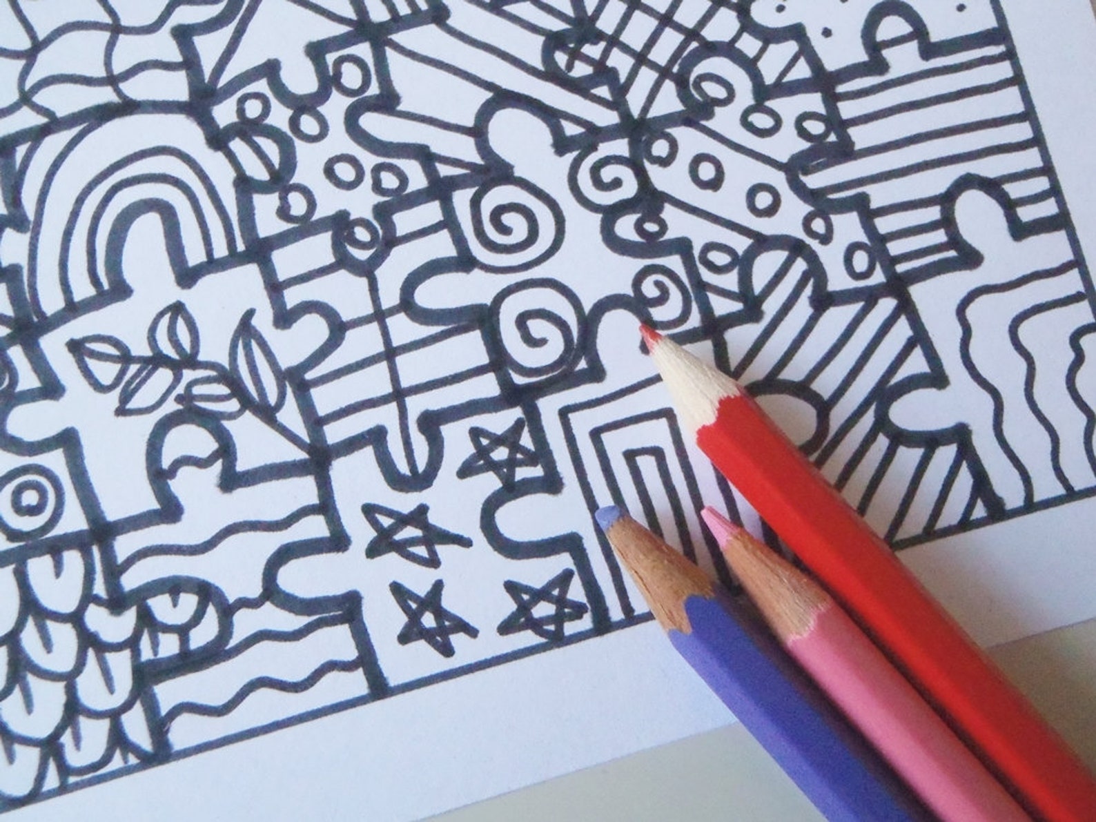 Coloring Jigsaw Puzzle Intricate Adults Colouring Expert - Etsy