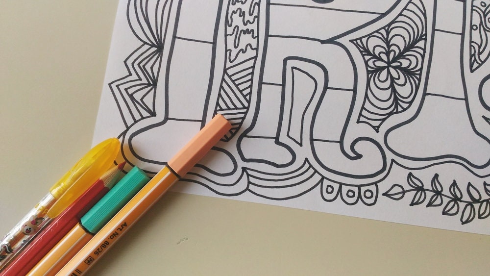 Pride coloring page printable gay lgbt lgbtq lesbian | Etsy