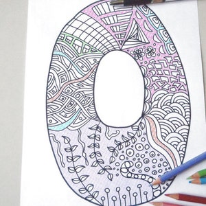 o lettre coloriage initiale o adultes enfants alphabet lettres école impression imprimable téléchargement numérique école numérique lasoffittadiste