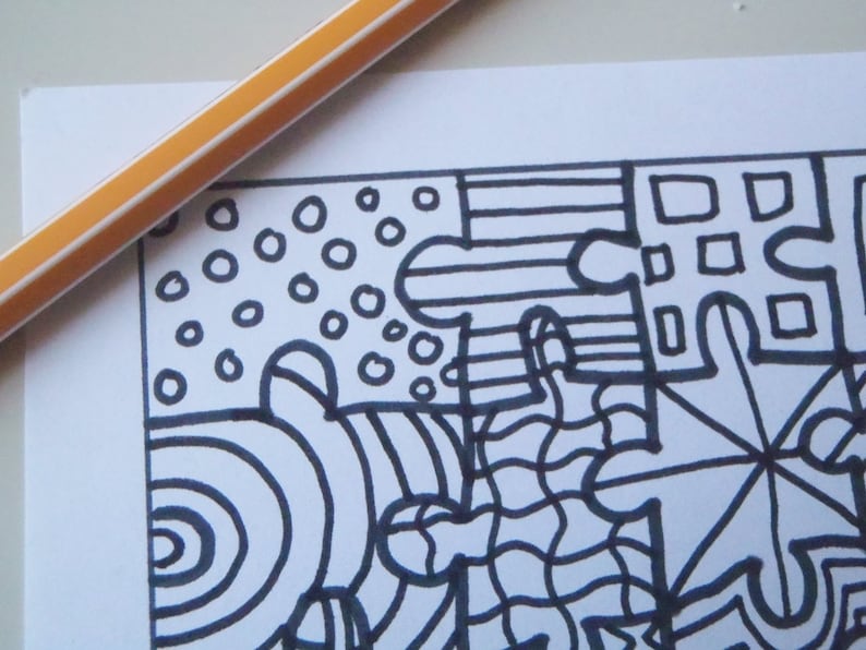 Coloring jigsaw puzzle intricate adults colouring expert | Etsy