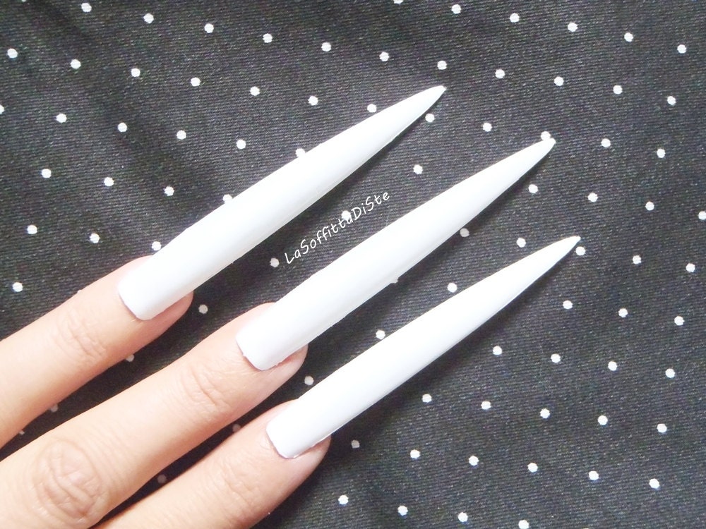 The Most Stylish Ideas For White Coffin Nails Design