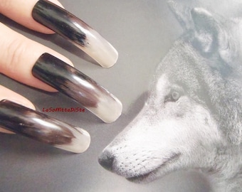 costume werewolf curve nails witch zombie wolf talons claws