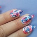 Unghie finte bandiera americana stiletto rosso blu bianco - Etsy Italia