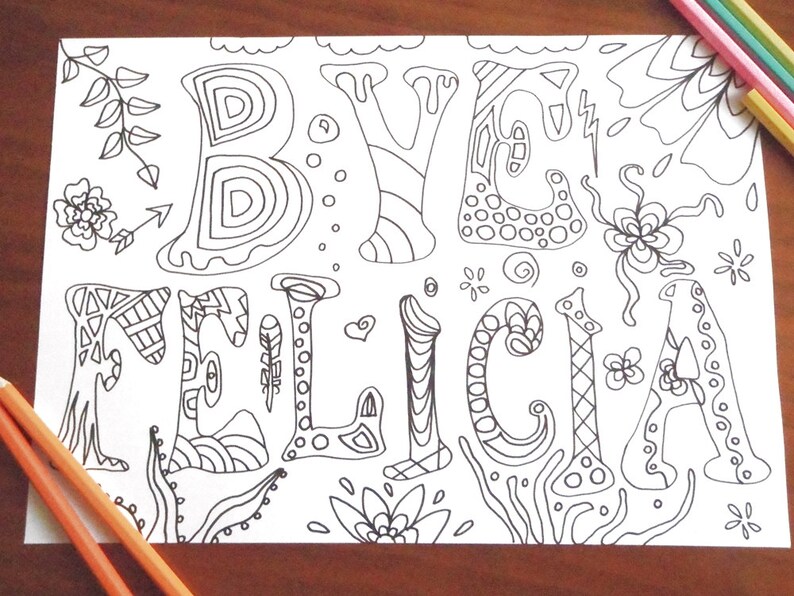 Download Swear word coloring book mature adults sweary mature content | Etsy