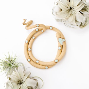 Carter & Rose Sofie Ceramic Snake with out Plant