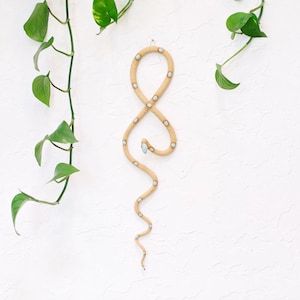 Serpente da parete in ceramica di Carter + Rose