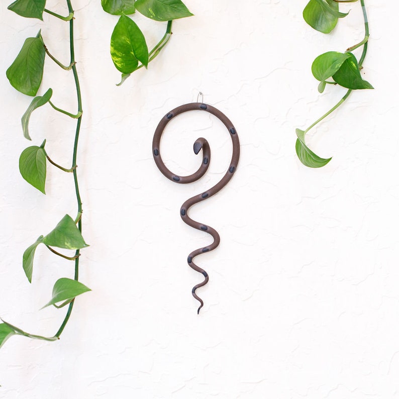 Ceramic Wall Snake, Medium by Carter Rose Saul