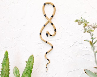 Ceramic Snake Wall Ornament by Carter + Rose