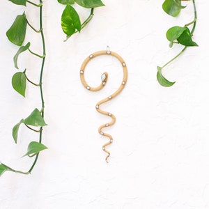 Ceramic Wall Snake, Medium by Carter Rose Selma