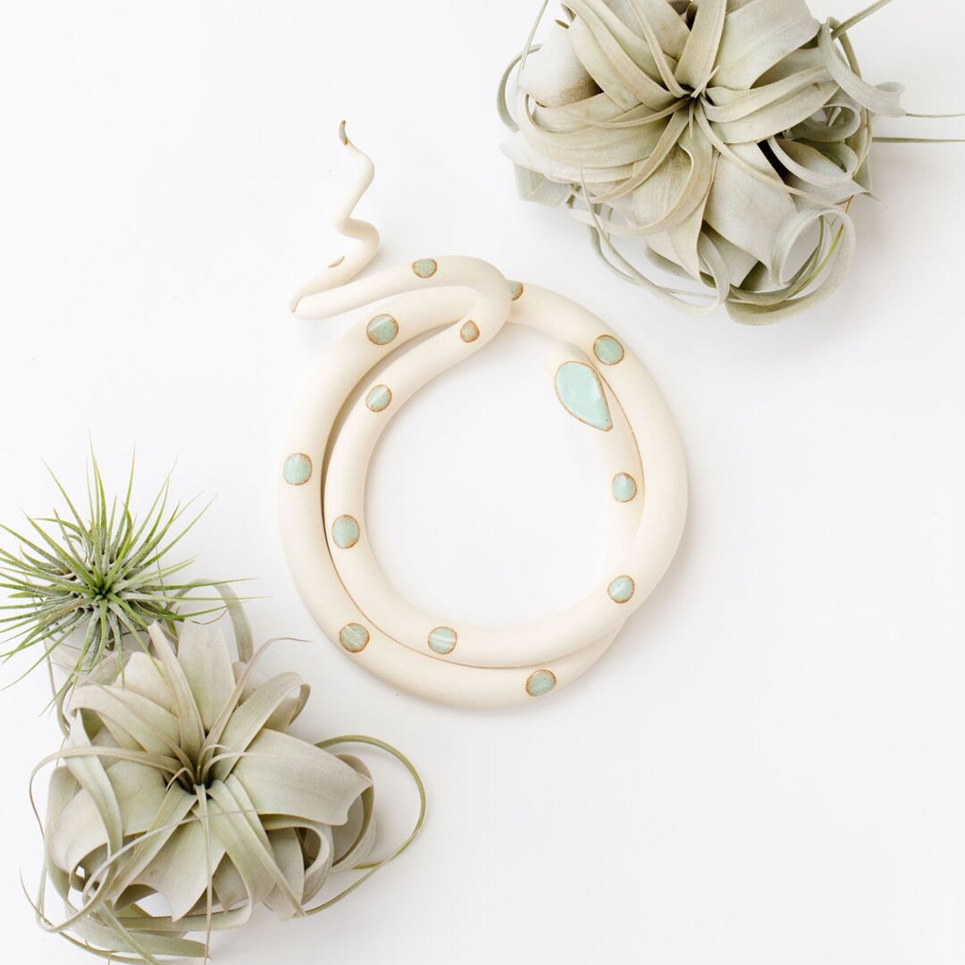 Carter & Rose Selma Ceramic Snake with out Plant