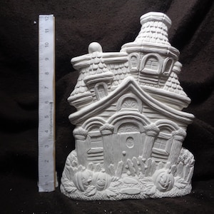 12&quot; Tall Narrow Window Sill Haunted House Halloween  - Ready to Paint - E808