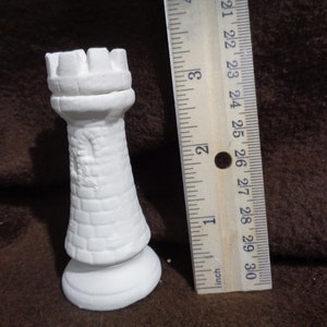 Ceramic Bisque SMALL Duncan 32 Piece Chess Set - Unpainted - Ready-to ...