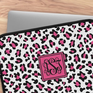 Personalized Neoprene Laptop Sleeve: Monogrammed iPad Kindle Case