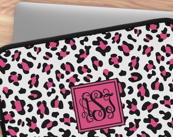 Personalized Neoprene Laptop Sleeve: Monogrammed iPad Kindle Case