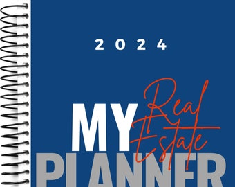 Real Estate Planner Digital - Realtor Digital Planner 2024 - Goodnotes Planner - iPad 2024 Digital Real Estate Planner - INSTANT DOWNLOAD