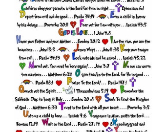 Bible Alphabet