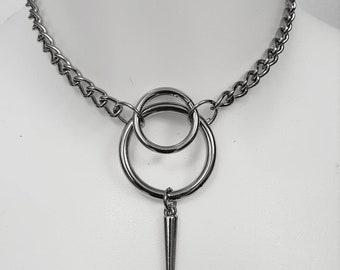 Double ring chain choker