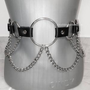 Large Massive Ring and Chains Belt