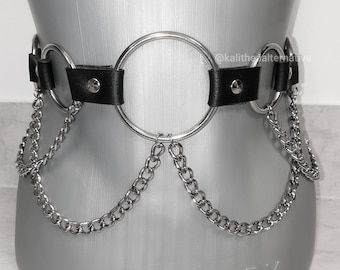 Large Massive Ring and Chains Belt