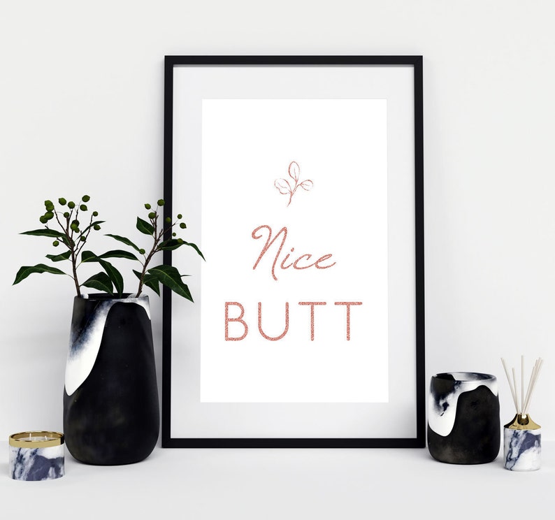 Nice Butt Funny Bathroom Signs Printable Etsy Nice Butt Funny Bathroom Signs Printable Etsy