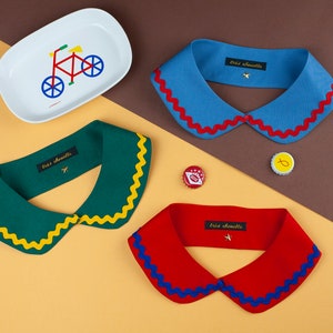 Peter Pan collar featuring Ric Rac ribbon