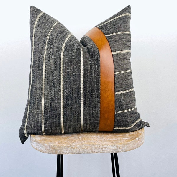 Leather Pillows Etsy