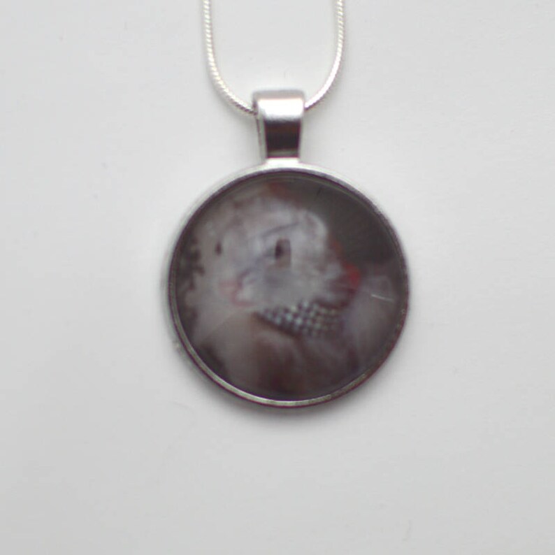 Round Pet Photo Pendant