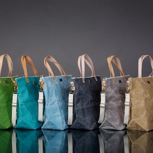 Bolso de lona encerado pequeño para viajes de noche / Bolso de lona elegante para viajes de noche / Bolso de lona personalizado para gimnasio / Bolso de lona resistente al agua
