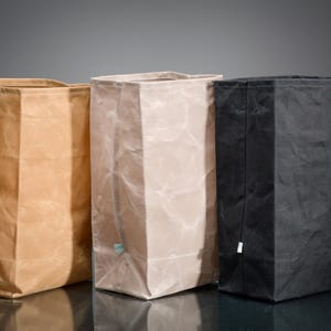 Borse per il pranzo in tela cerata fatte a mano / Borsa per la conservazione degli alimenti riutilizzabile, durevole ed ecologica / Elegante borsa per il pranzo