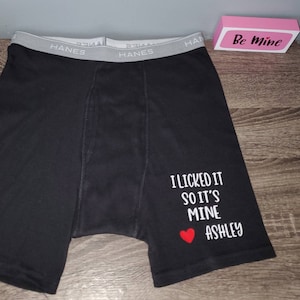 Husband Gift Gift For Husband,Personalized boxers For Men,Valentine\u2019s gift for him Tinder Match,Mens Valentines Day Gift Gift For Him