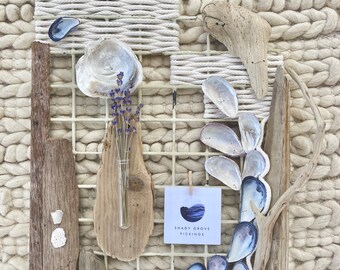 Coastal Decor, Driftwood Art, Home Decor, Recycled Art, Beach Art