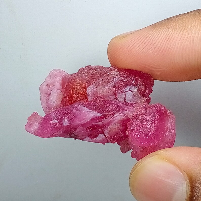 Birthday Gift 99.95 Cts Ruby Rough Natural Heated From Africa Wedding Anniversary Ruby Specimen Gift auctioned ruby collections gift