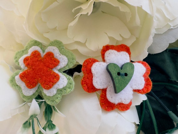 25/50/100/200 Pezzi Piccoli San Patrizio Trifoglio Spille Da - Foto 4