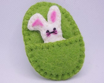 Easter bowl fillers, Primitive Easter Ornament, Easter basket stuffer, Easter bunny ornament