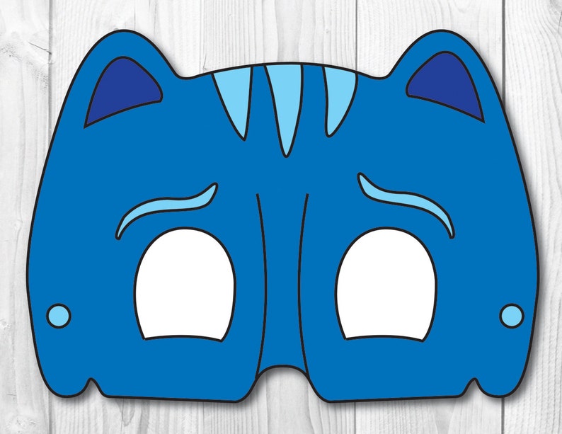 Catboy Mask Template Free Printable