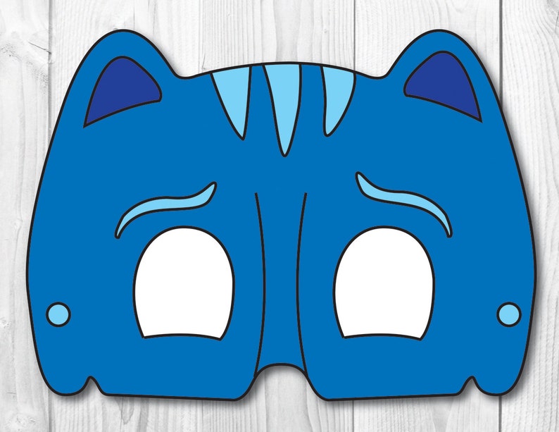 Catboy DIY Face Mask Instant Download Paper Printable Etsy Catboy DIY Face Mask Instant Download Paper Printable Etsy