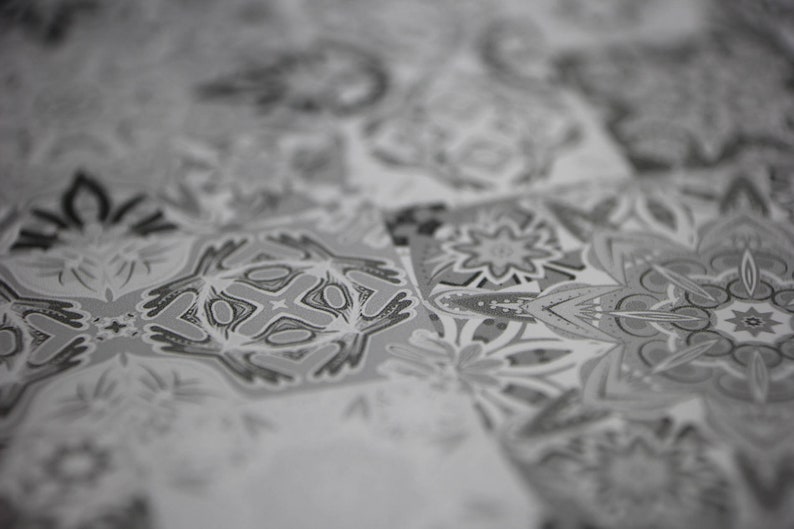 24x White Grey Kitchen Tiles Stickers 6x6 or 4x4 Bathrooms Etsy UK