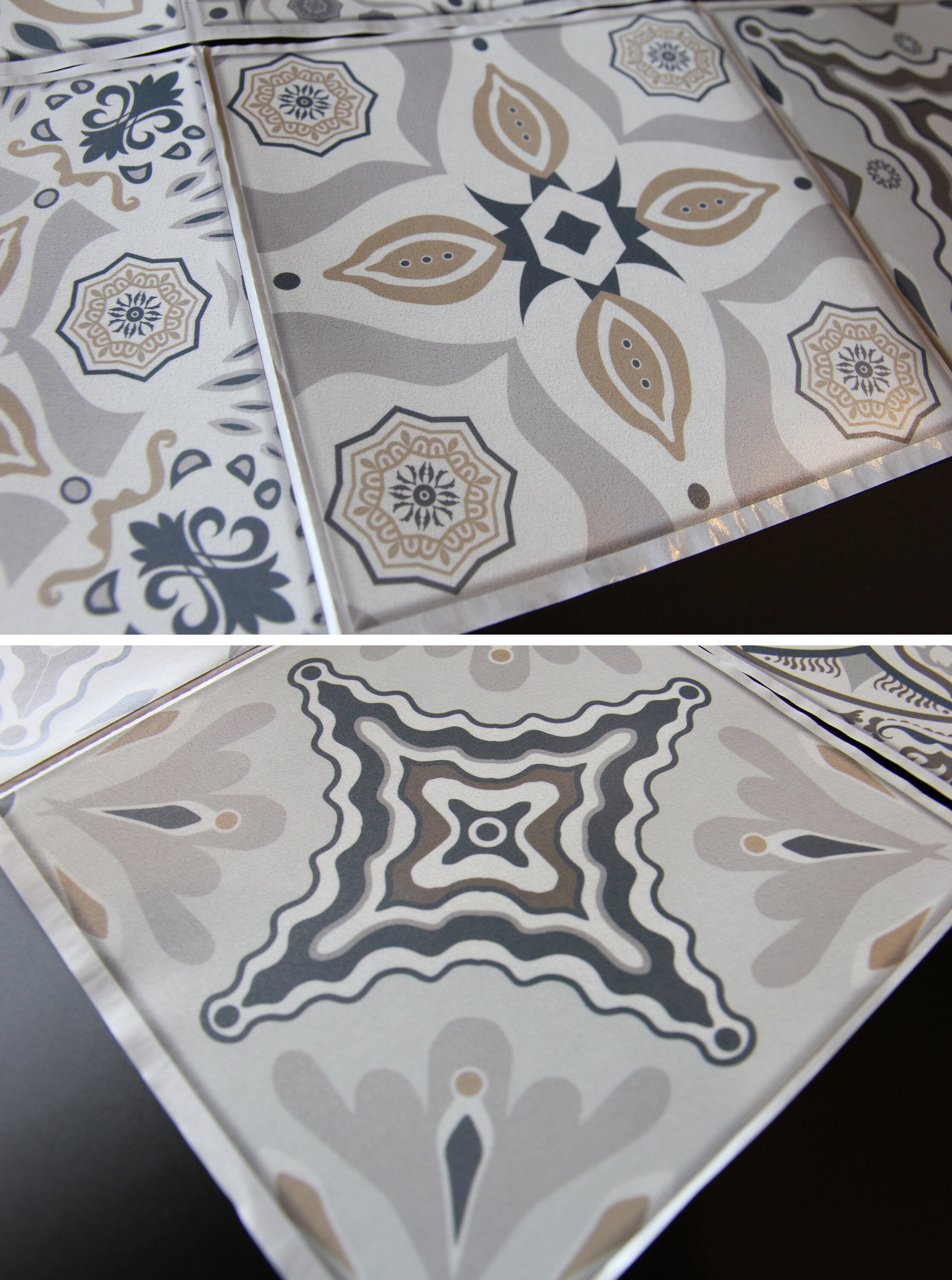 24 Wall Floor Tiles stickers Tiles transfers kitchen sticks on Etsy