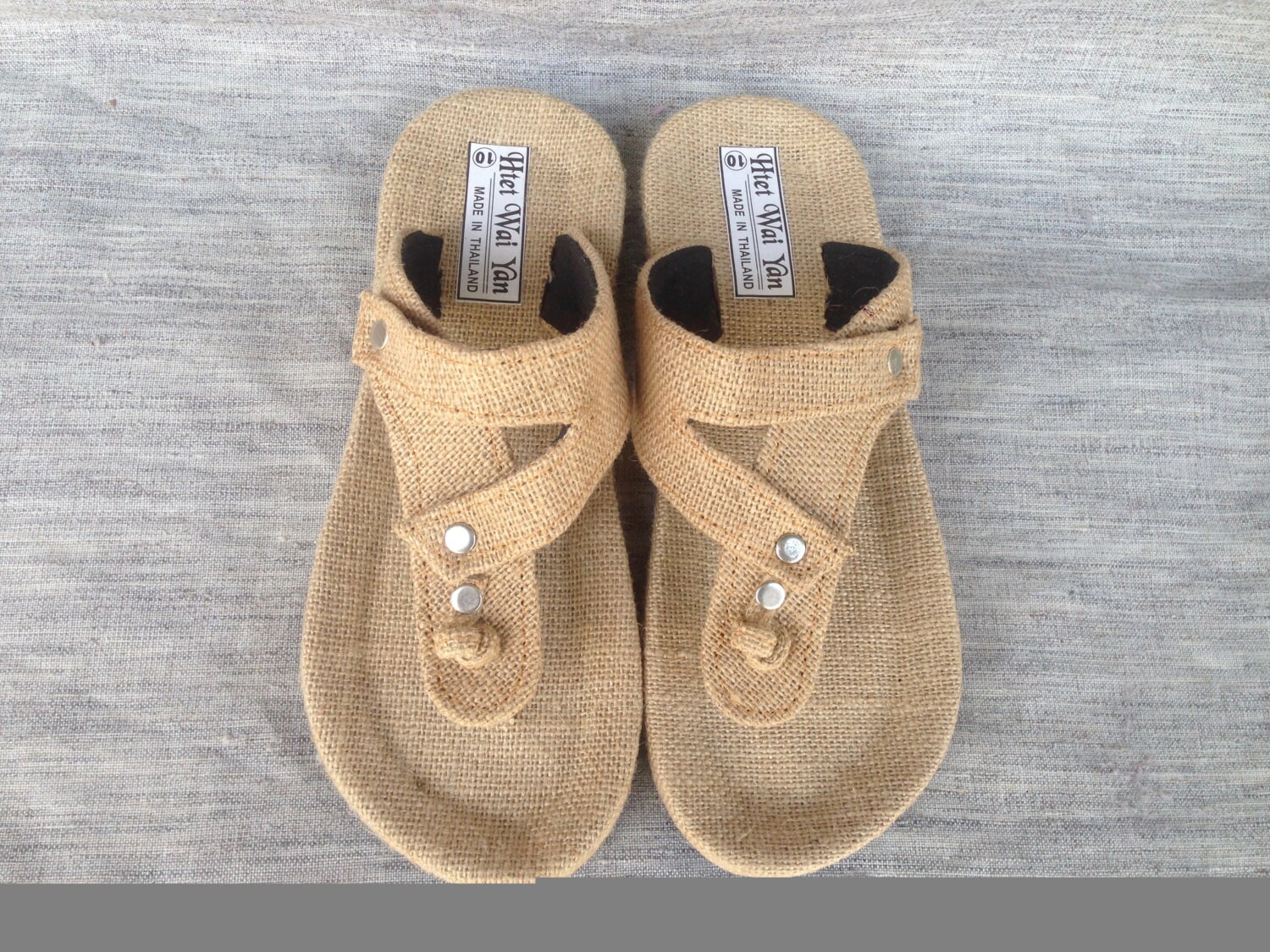 Summer men's slippers-Men sandals-Straw | Etsy
