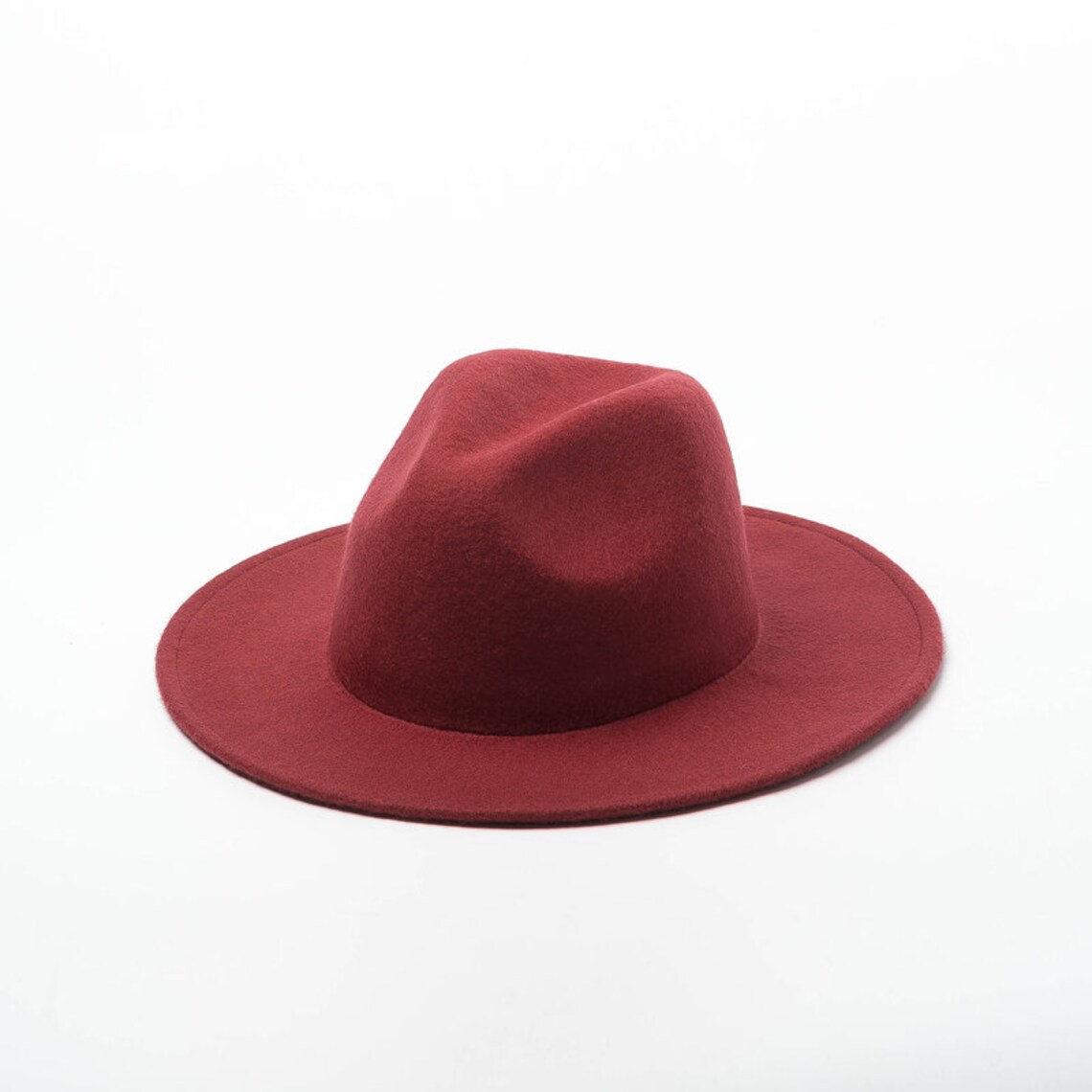 Simple Fashion Light Body Wool Jazz Hat Casual Felt Jazz Hat Etsy