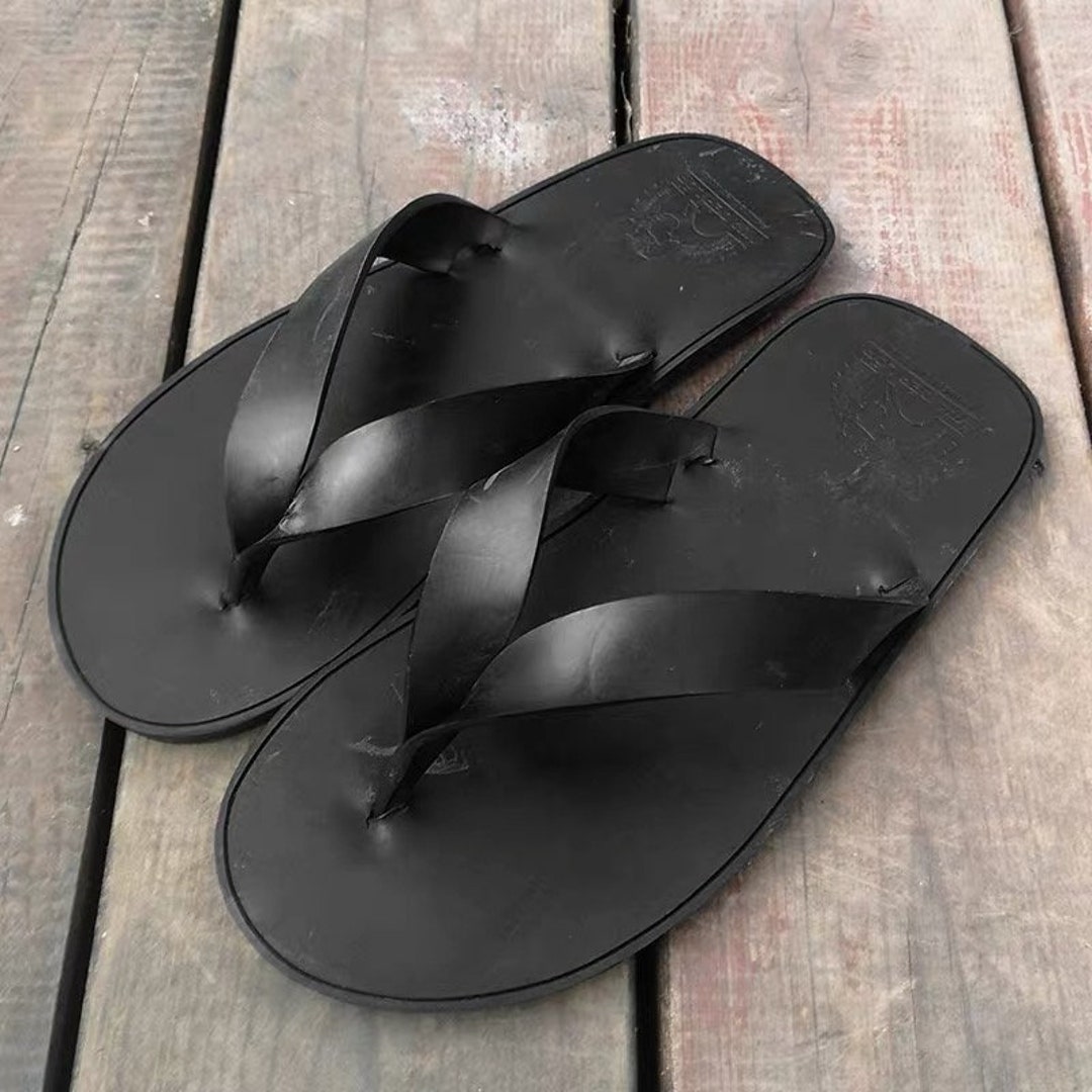 Hand Workers Flip-flops Men Clip Foot Slippers Tire Shoes - Etsy