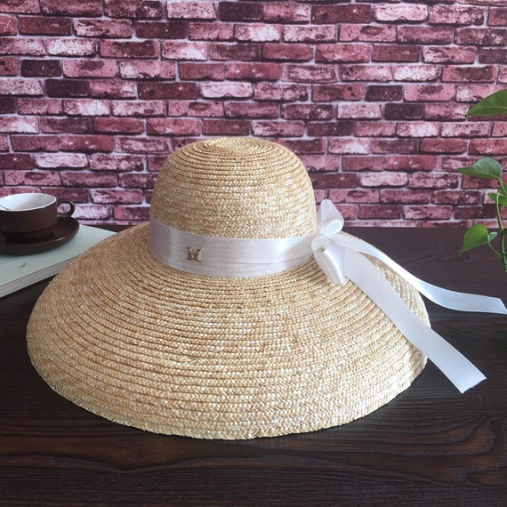 French Retro Summer Sun Hat Holiday 