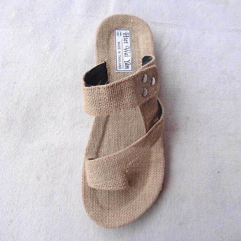 Linen woven slippers Men's slippers Beach slippers Summer | Etsy