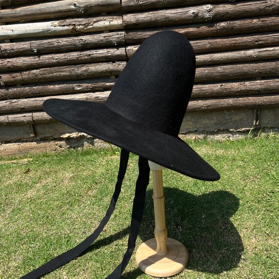 High Top and Large Eaves Wool Felt Magic Hat Autumn and 