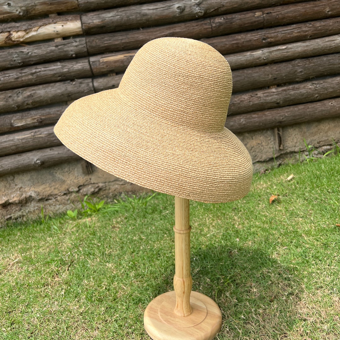 Domed Large Eaves Meticulous Laffei Straw Hat Stage Show Outdoor