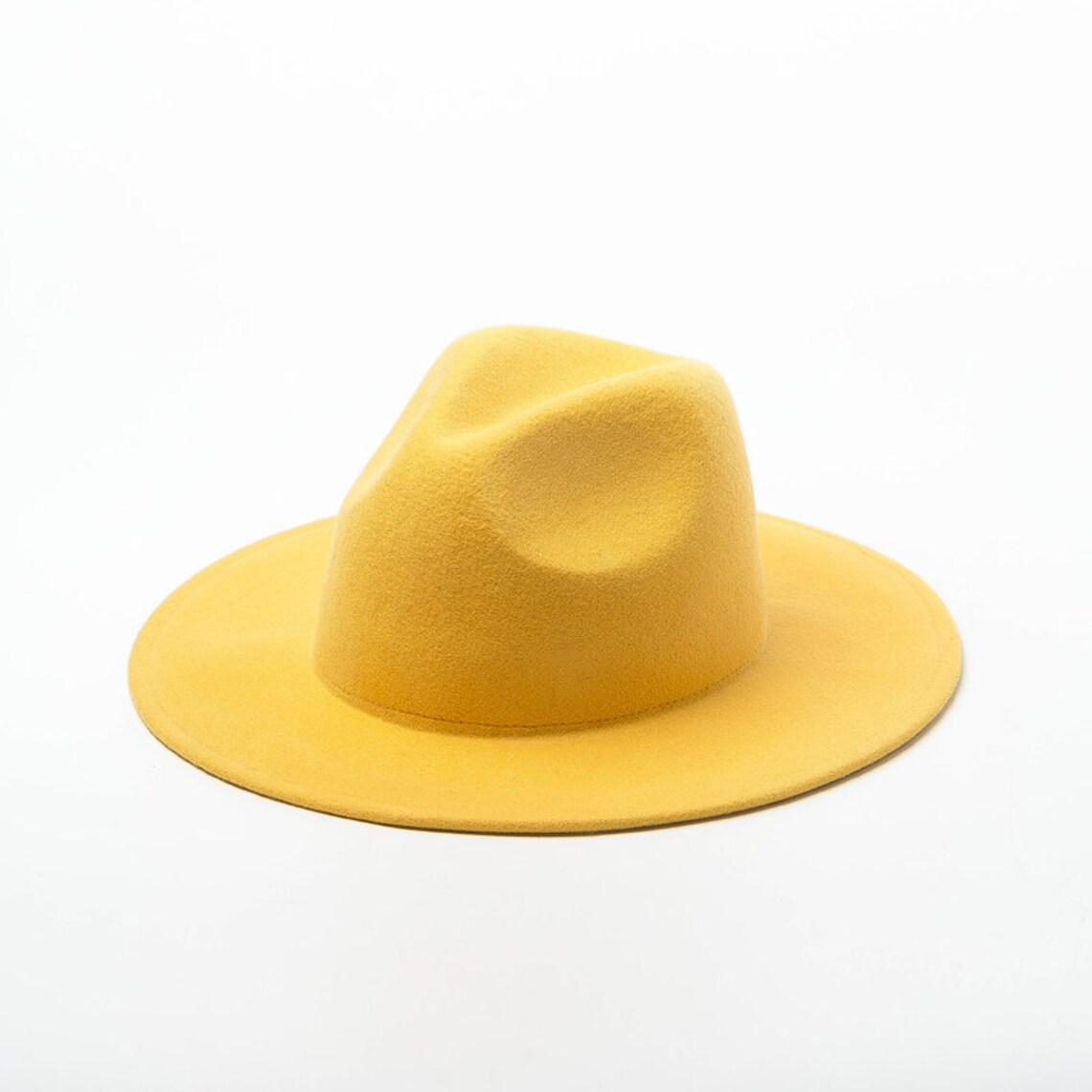 Simple Fashion Light Body Wool Jazz Hat Casual Felt Jazz Hat Etsy