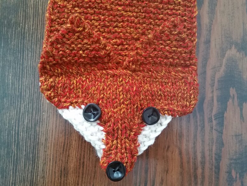 PDF Knitting Pattern of Fox Stole
