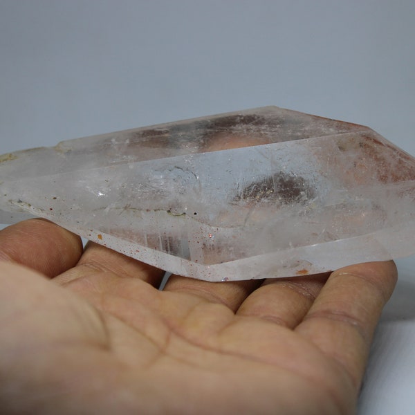 cristal  inclusions hematite - fire quartz - #29 - origine madagascar