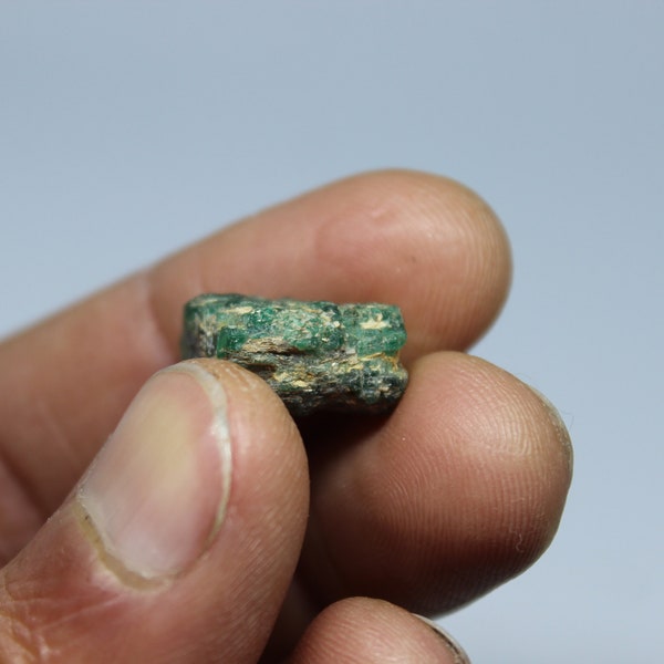rough emerald from Madagascar - emerald - rough mineral