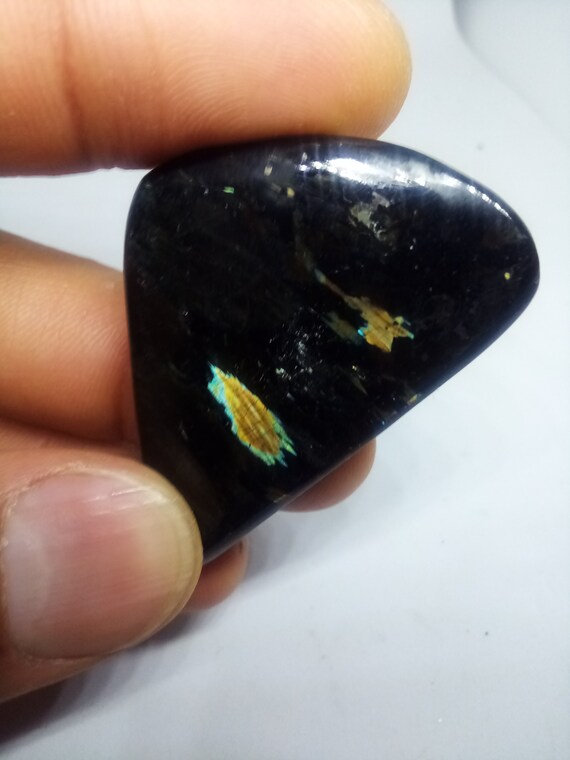 Rare Collector Unique Fire Pattern Greenland Nuummite 948 - Etsy